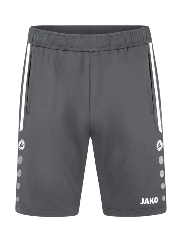 JAKO JAKO Sportske hlače  siva / bijela