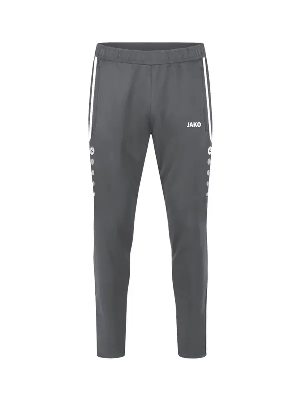 JAKO JAKO Sportske hlače  siva / bijela