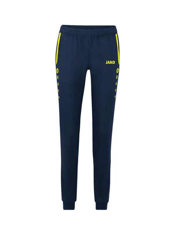 JAKO JAKO Sportske hlače  tamno plava / neonsko žuta