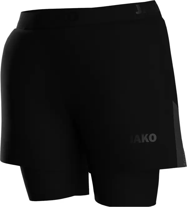 JAKO JAKO Sportske hlače  tamo siva / crna