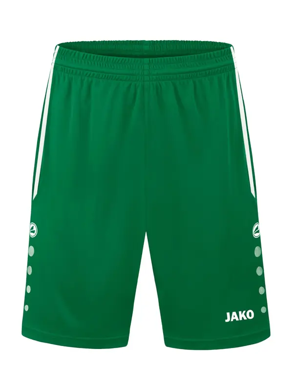 JAKO JAKO Sportske hlače  zelena / bijela
