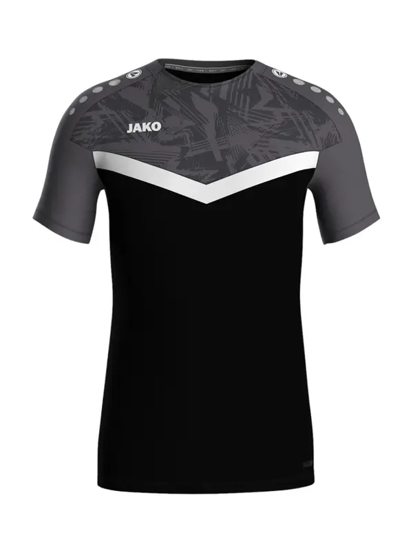 JAKO JAKO Tehnička sportska majica  antracit siva / crna / bijela