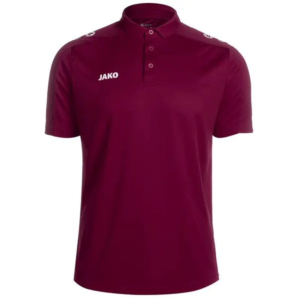 JAKO JAKO Tehnička sportska majica  burgund / bijela