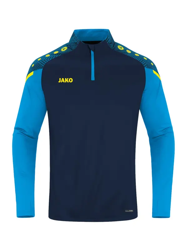 JAKO JAKO Tehnička sportska majica 'Challenge'  mornarsko plava / cijan plava / neonsko plava / žuta