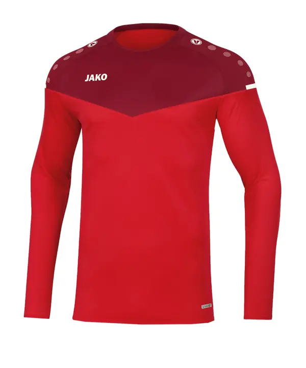 JAKO JAKO Tehnička sportska majica 'Champ 2.0'  crvena / bordo / bijela