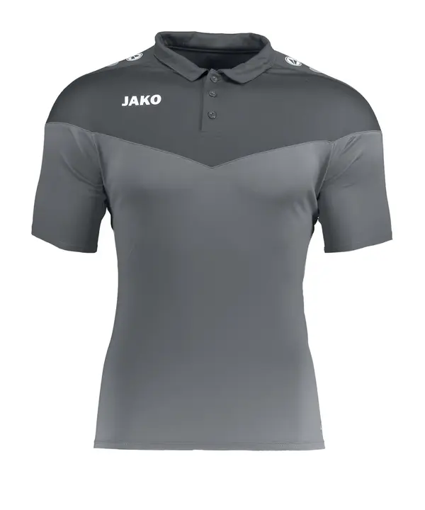 JAKO JAKO Tehnička sportska majica 'Champ 2.0'  siva / dimno siva / bijela