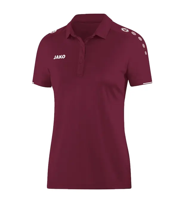 JAKO JAKO Tehnička sportska majica 'Classico'  boja vina / bijela