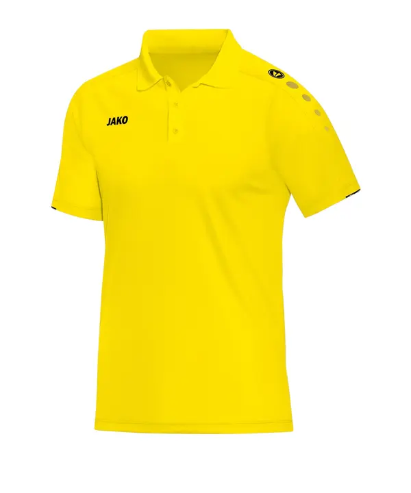JAKO JAKO Tehnička sportska majica 'Classico'  žuta / crna