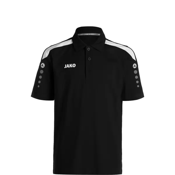 JAKO JAKO Tehnička sportska majica  crna / bijela