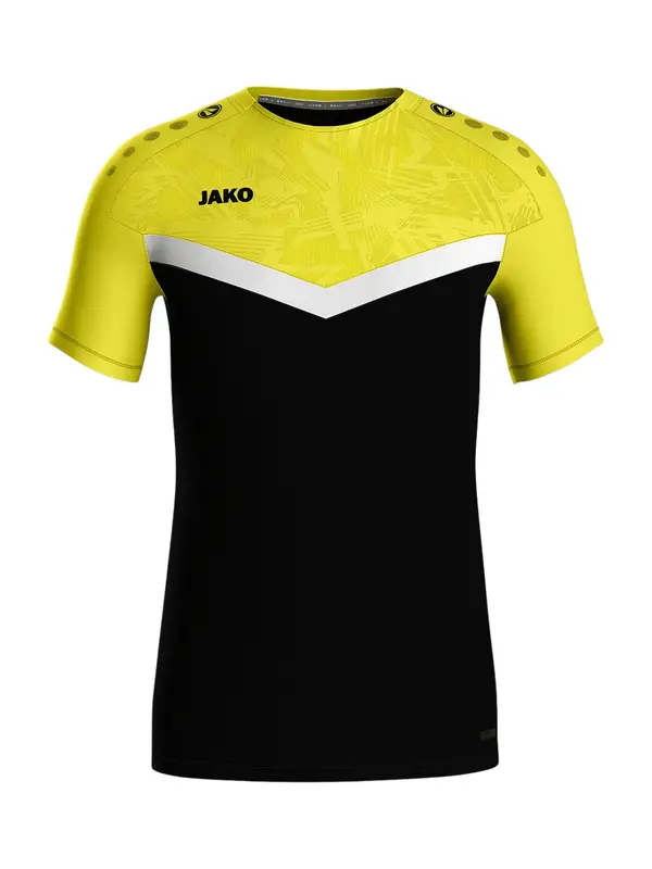 JAKO JAKO Tehnička sportska majica  limeta zelena / crna / bijela