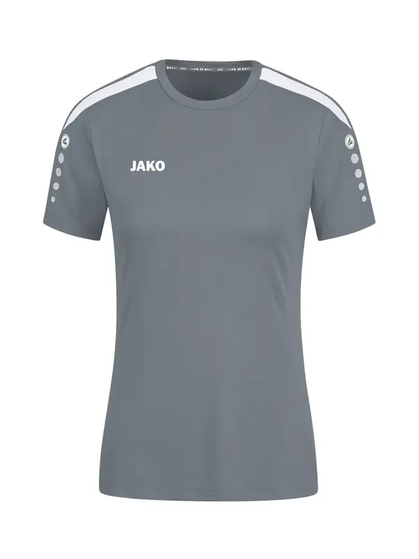 JAKO JAKO Tehnička sportska majica 'Power KA'  siva / bijela