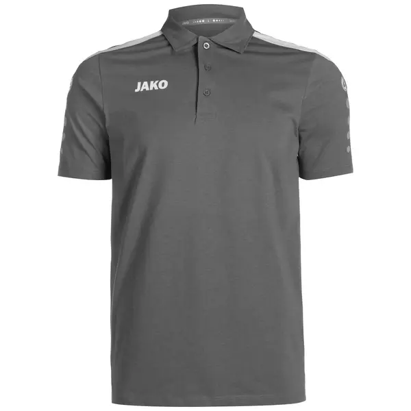 JAKO JAKO Tehnička sportska majica 'Power'  siva / bijela