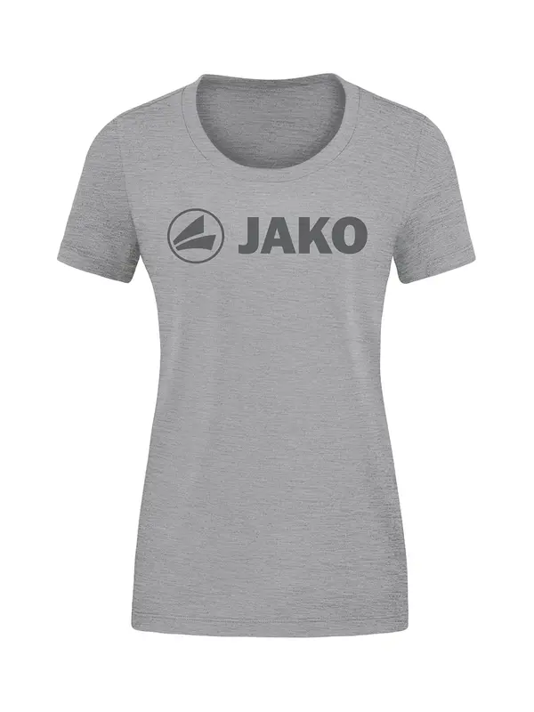 JAKO JAKO Tehnička sportska majica  siva / tamo siva