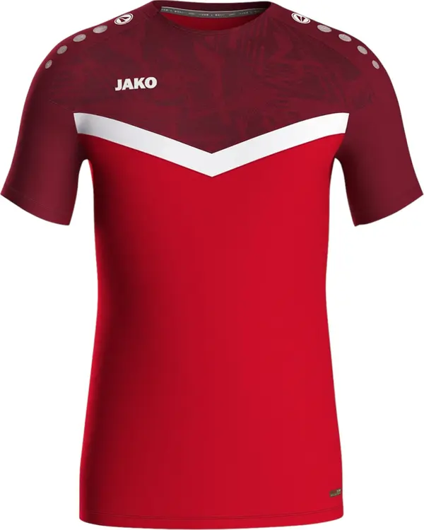JAKO JAKO Tehnička sportska majica  svijetlocrvena / tamno crvena