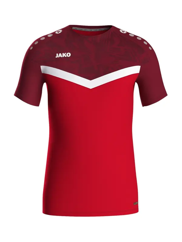JAKO JAKO Tehnička sportska majica  svijetlocrvena / tamno crvena