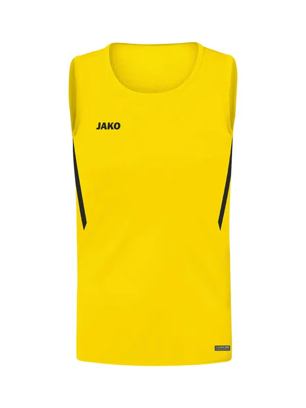 JAKO JAKO Tehnička sportska majica  žuta / crna