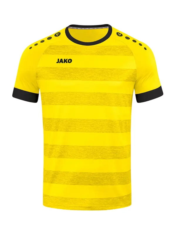 JAKO JAKO Tehnička sportska majica  žuta / svijetložuta / crna