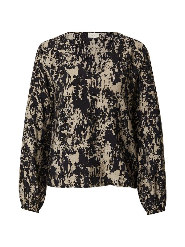 JDY JDY Bluza 'JDYBARBARA'  ecru/prljavo bijela / crna