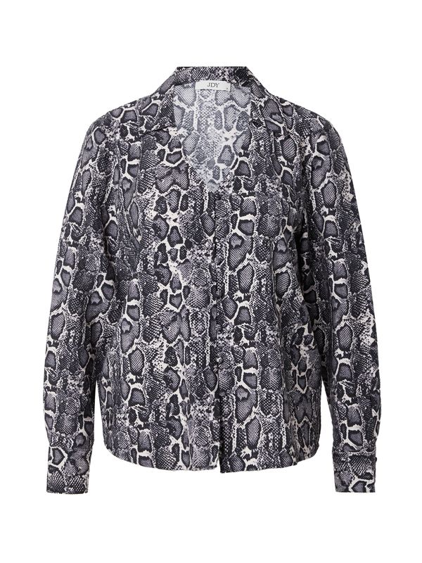 JDY JDY Bluza 'JDYCAROLINE'  siva / antracit siva / bijela