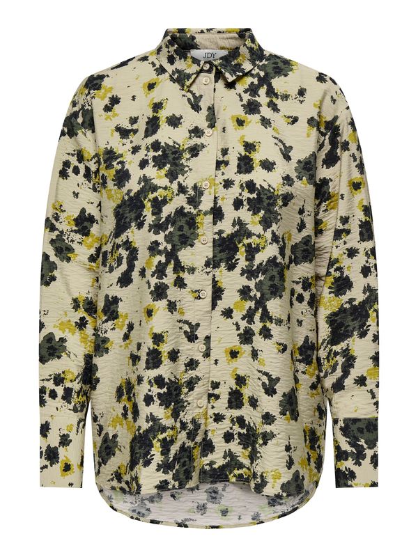 JDY JDY Bluza 'JDYELIA'  ecru/prljavo bijela / limeta zelena / kraljevski zelena / crna