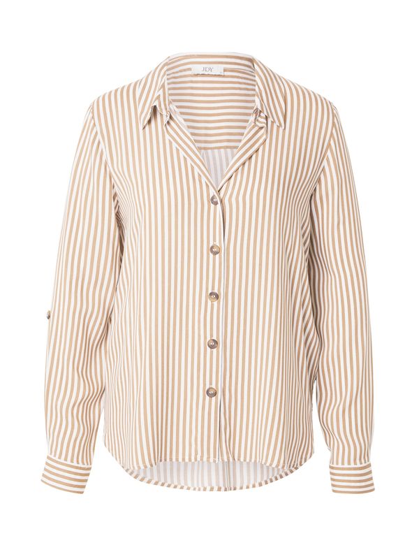 JDY JDY Bluza 'JDYLAUREL '  smeđa / bijela