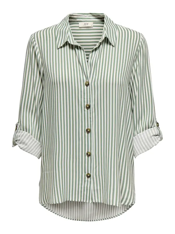 JDY JDY Bluza 'JDYLAUREL'  zelena / bijela