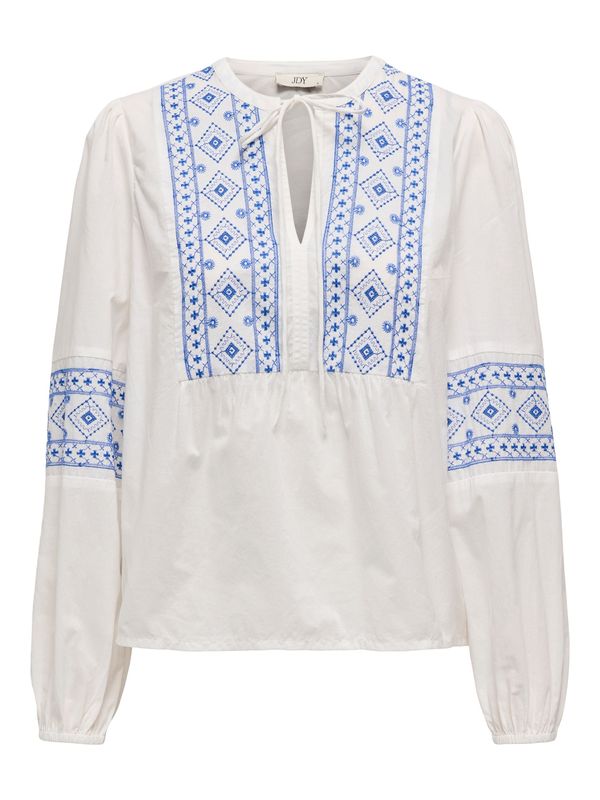 JDY JDY Bluza 'JDYLULU'  kraljevsko plava / bijela