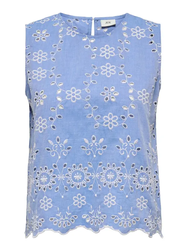 JDY JDY Bluza 'JDYMarina'  golublje plava / bijela