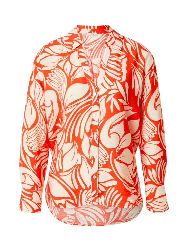 JDY JDY Bluza 'JDYNOA'  svijetlobež / narančasto crvena