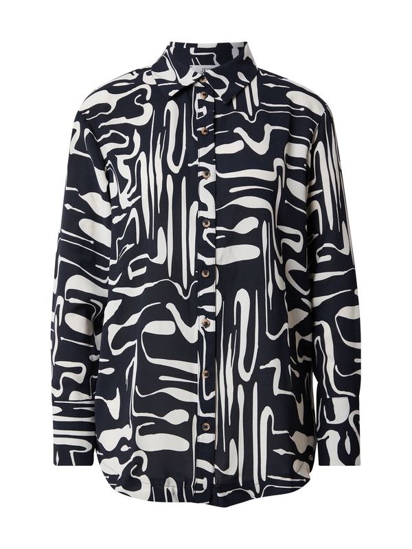 JDY JDY Bluza 'JDYPAPAYA'  crna / bijela