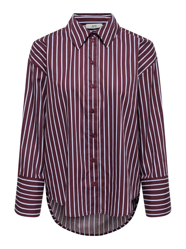 JDY JDY Bluza 'JDYSERENA'  plava / boja vina / bijela