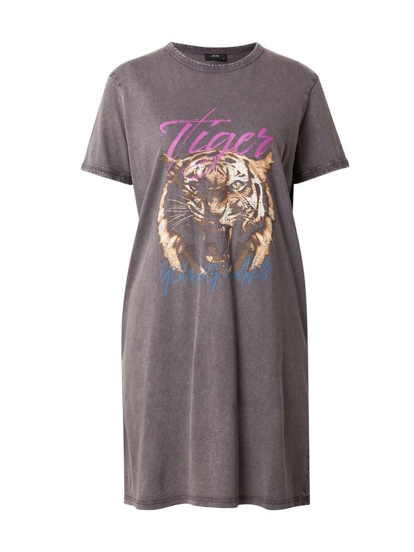 JDY JDY Haljina  bež / smeđa / bazalt siva / ljubičasta