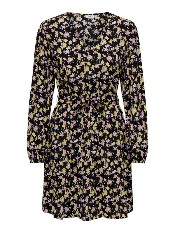 JDY JDY Haljina 'EVIE'  žuta / roza / crna / bijela