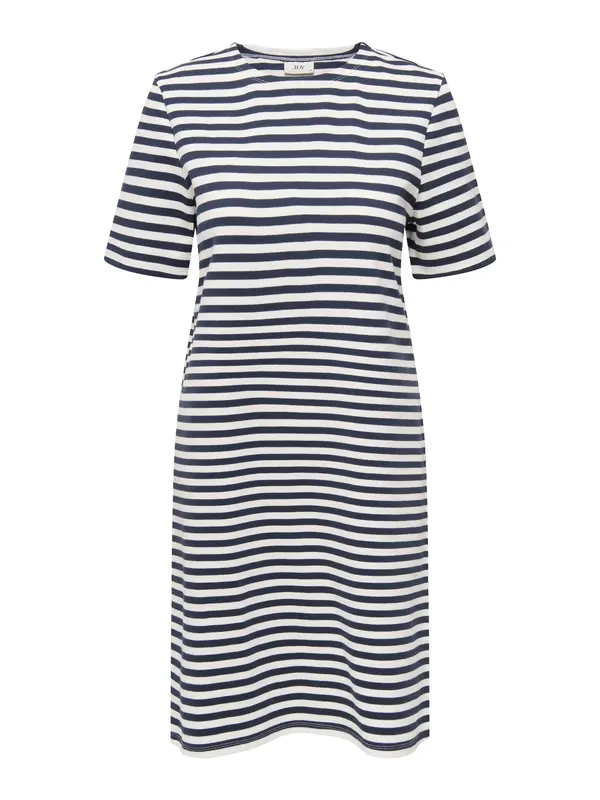 JDY JDY Haljina 'JDYISA'  mornarsko plava / bijela