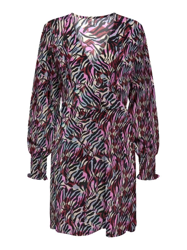 JDY JDY Haljina 'Lotus'  svijetloplava / ljubičasta / crna / bijela