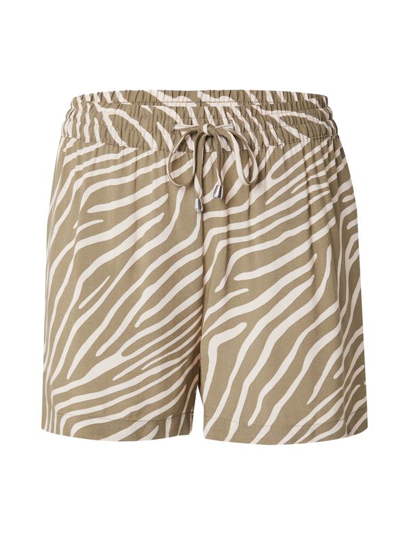 JDY JDY Hlače 'JDYSTARR LIFE'  kaki / bijela