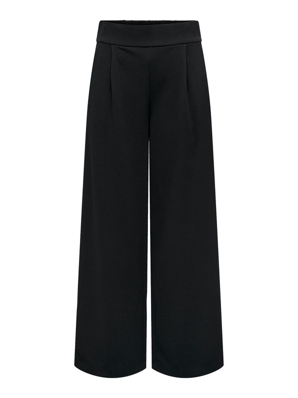 JDY JDY Hlače s naborima 'Geggo'  crna