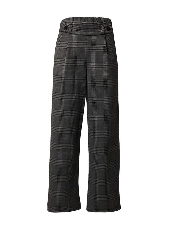 JDY JDY Hlače s naborima 'JDYGEGGO MIA'  siva / tamo siva