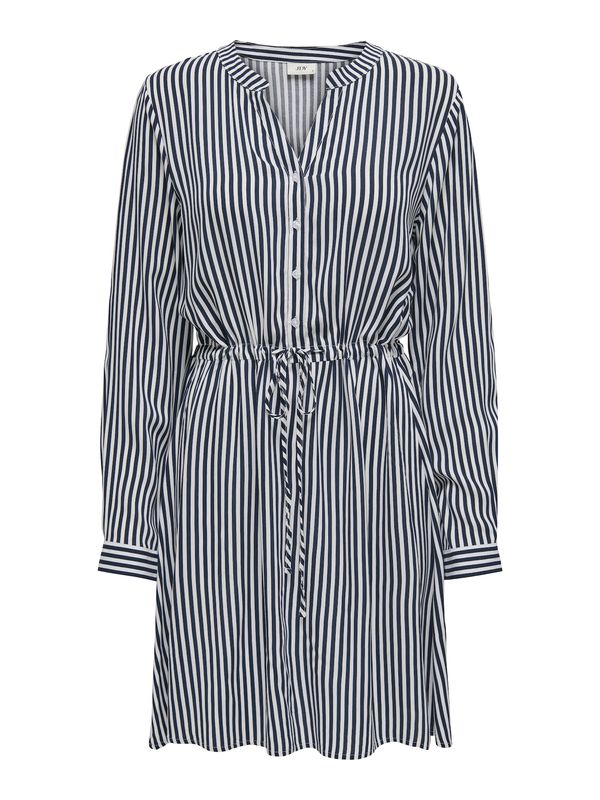 JDY JDY Košulja haljina 'JDYLAUREL'  noćno plava / bijela