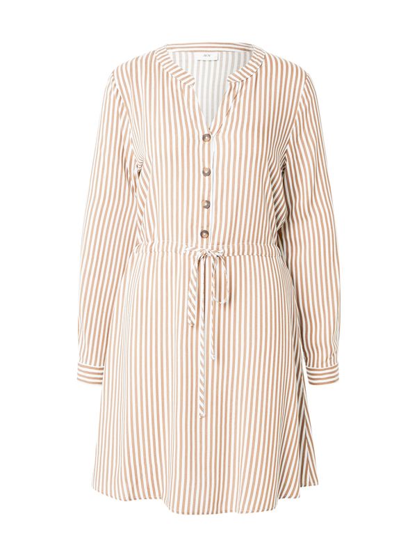 JDY JDY Košulja haljina 'JDYLAUREL'  smeđa / bijela