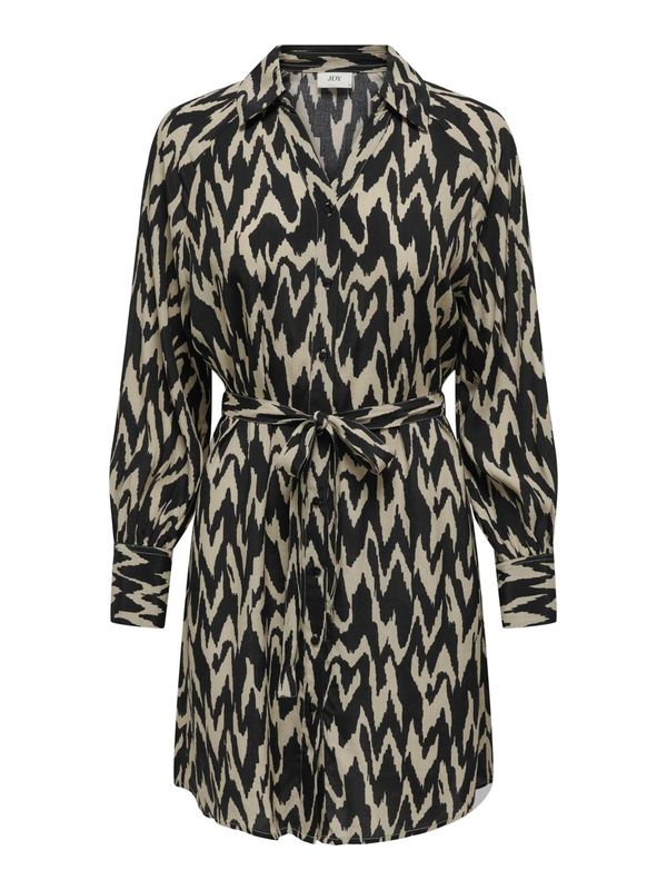 JDY JDY Košulja haljina 'JDYMARLOW'  taupe siva / crna