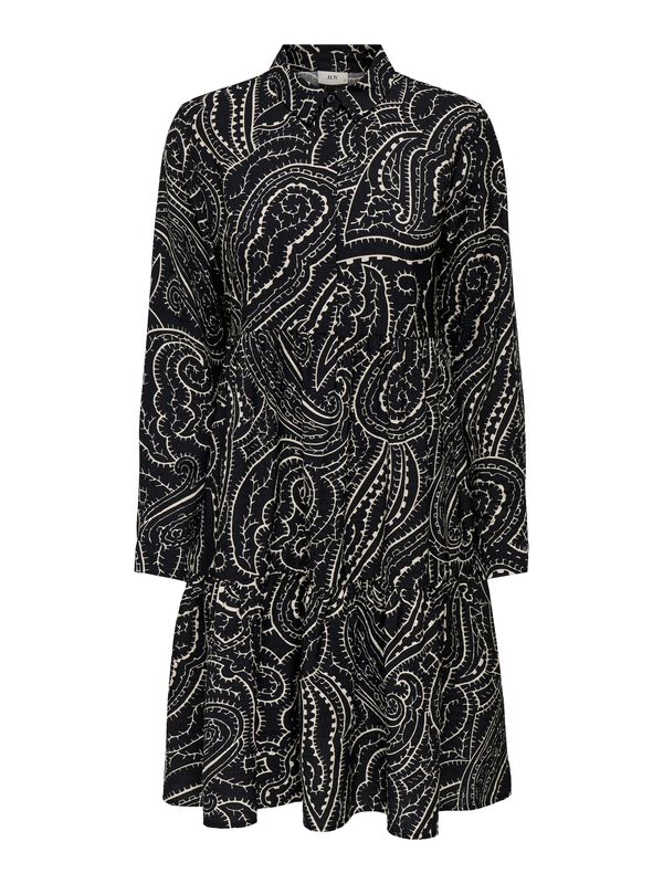 JDY JDY Košulja haljina 'JDYPEPPER'  crna / bijela