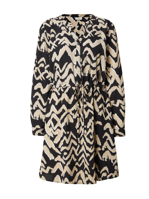 JDY JDY Košulja haljina 'JDYPIPER'  bež / crna / bijela