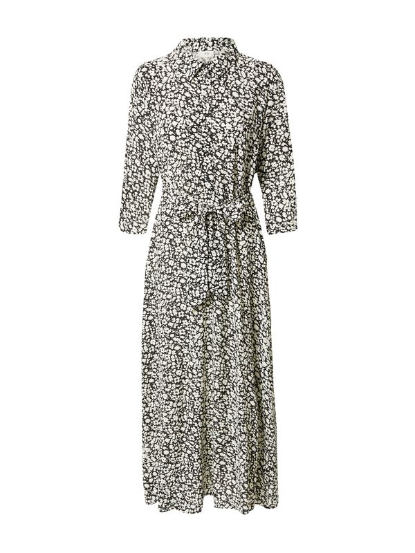 JDY JDY Košulja haljina 'Starr'  crna / bijela