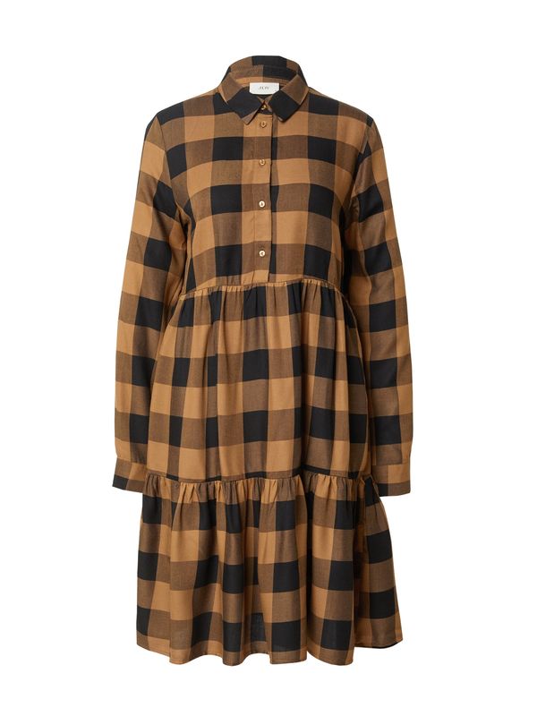 JDY JDY Košulja haljina 'STAY'  oker / crna