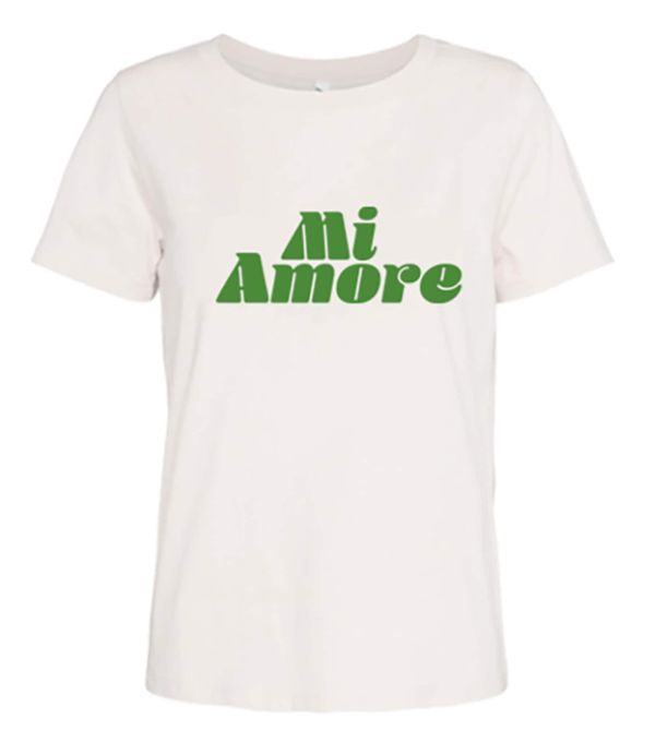 JDY JDY Majica 'JDYMICHIGAN'  ecru/prljavo bijela / travnato zelena