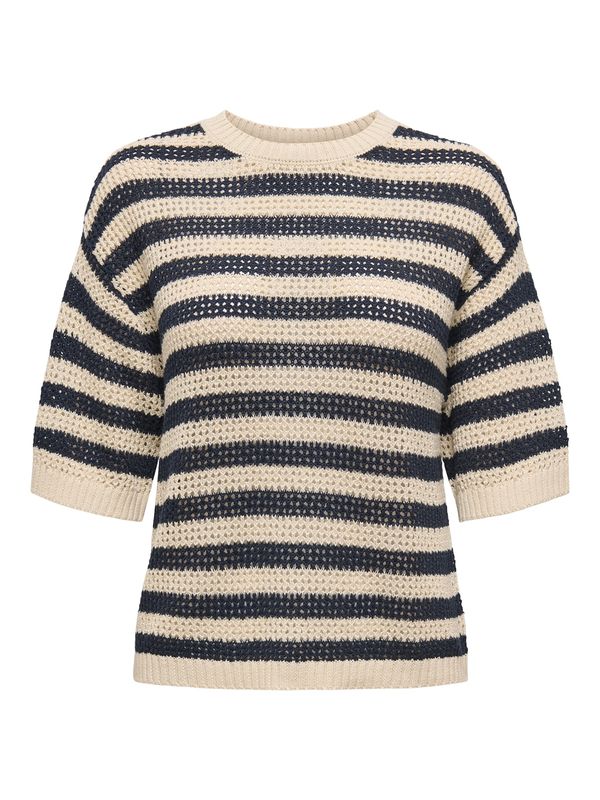 JDY JDY Pulover  boja pijeska / noćno plava