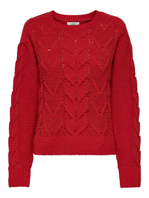 JDY JDY Pulover 'JDYJOSIA FAY'  hrđavo crvena