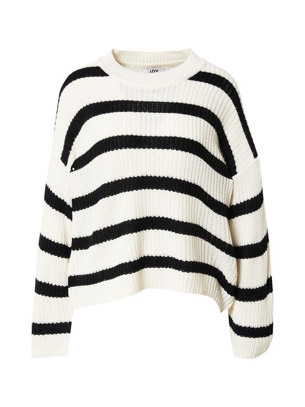 JDY JDY Pulover 'Justy'  boja pijeska / crna