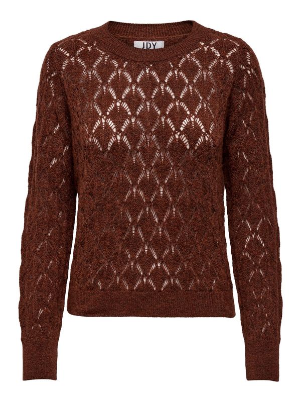 JDY JDY Pulover 'LETTY'  kestenjasto smeđa